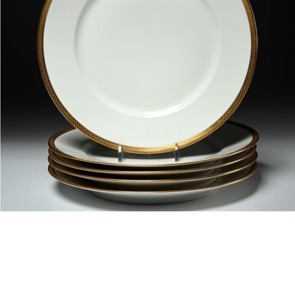 Vintage Antique Haviland LIMOGES dinner plates set of 4